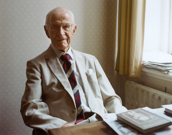 Bill Frankland at Desk